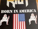 RIOT BORN IN AMERICA LP Vinyl EX QUALITY-QUS 1008 1983 FIRST PRESSING
