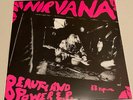 Nirvana Beauty and Power EP 1991 Black with red label vinyl GOOD CONDITION 