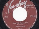 R&B Rocker 45 LEE DIAMOND Hattie Malatti / Mama Loochie VEE-JAY Jump Blues HEAR