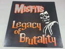 MISFITS - LEGACY OF BRUTALITY LP 1986 Black Vinyl Plan 9 RARE PUNK