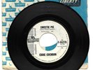 EDDIE COCHRAN-LIBERTY 55278 PROMO ROCKABILLY 45 RPM SWEETIE PIE VG++CLEAN LABELS
