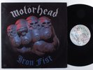 MOTORHEAD Iron Fist MERCURY LP VG+ z