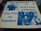 THE BEATLES AND THE ROLLING STONES 2 LP SING THIS ALL TOGETHER VG+ RARE TRACKS