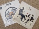 2 x Vinyl 7 inch singles - Blur - Out of Time (Banksy artwork) + Supergrass