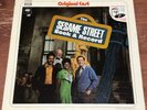 Sesame Street Book & Record Original Cast Vinyl LP 24 Page Book Columbia  CS1069