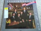 THE INSPIRATIONS PRAISE GOD AND COUNTRY LP CANAAN 1985 IN SHRINK SOUTHERN GOSPEL