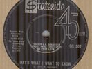 JAMES CARR**THAT'S WHAT I WANT TO KNOW**SOUL**THE STATESIDE LABEL**LISTEN TO IT