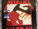 Metallica Kill 'Em All Vinyl LP Jump In The Fire Engine Red Walmart Exclusive