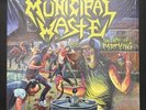 Municipal Waste - The Art Of Partying 2018 Earache  -Transparent Green Vinyl EX+