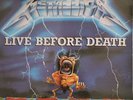 DOUBLE LP METALLICA LIVE BEFORE DEATH + 45 RPM JUMP RECORD 1987 RARE