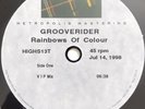 GROOVERIDER - Rainbows Of Colour - VIP / MAW Mix - 12