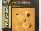 STAN GETZ JOAO GILBERTO FEAT ANTONIO CARLOS JOBIM VERVE 23MJ 3162 JAPAN OBI LP