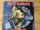 Iron Maiden No Prayer For The Dying Red Vinyl USA Rare Edition Epic Records