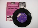 The Cues RUSH COPY DEMO SLEEVE  Crackerjack & The Girl I Love. UK Capitol 14651