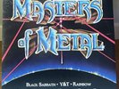 Masters of Metal Vinyl LP Record 1984 K-Tel: Kiss, Black Sabbath, Iron Maiden