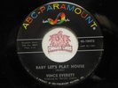 Vince Everett – Baby Let's Play House / Livin' High, 45 RPM G+ (5K)