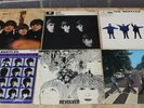 6 x THE BEATLES Records Vinyl LPs Help Revolver Abbey Road Hard Day's Night -232