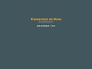 Bedhead Transaction de Novo  (Vinyl)