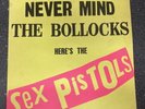 sex pistols never mind the bollocks blank back first edition LP vinyl