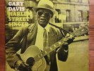 BLIND GARY DAVIS Harlem Street Singer blues LP PRESTIGE/Bluesville mono PROMO
