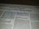 SIGNED LP ASD 2535 -CARLO MARIA GIULINI -BEETHOVEN SYM # 6 & 'EGMONT' O/T  Nm/Ex