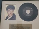 Elvis Presley 45 Blue Suede Shoes Plaque vinyl record