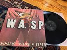 WASP W.A.S.P. Animal Fuck Like A Beast Restless Records LP Blackie Lawless Metal