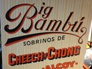 CHEECH AND CHONG--BIG BAMBU--WITH ROLLING PAPER  EX--GATEFOLD ALBUM WITH RECORD