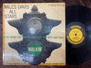 1st  MILES DAVIS WALKIN' PRESTIGE PRLP 7076 RVG DG FLAT MONO US Vinyl LP