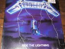 Metallica, Ride The Lightning, Vinyl, 1984 Elektra, Bob Ludwig, in shrink wrap