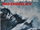 BO DIDDLEY - SURFIN' WITH BO DIDDLEY - RARE BLACK LABEL LP - ORIG 1963 MONO