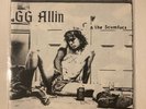 Gg Allin and the Scumfucs I Wanna Fuck Your Brains Out 7” Vinyl EP Blood Records
