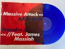 Rare MASSIVE ATTACK Dear Friend BLUE Vinyl 12