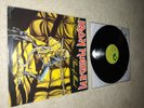 Iron maiden piece of mind Album 1983 EMI Records Harvest Label Canada.