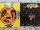 Anthrax Among The Living original 1987 Megaforce / State of Euphoria vinyl 2pack