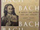 Gaspar Cassado  Bach: 6 Suites for Cello  Vox Box VBX 15  3 LPs Van Gelder  Rare