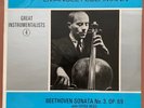 Emanuel Feuermann  Beethoven Sonata No.3/Schubert: Arpeggione  UK Odeon HQM 1079