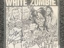 Signed White Zombie Zombie Kiss 45 RPM Vinyl Record (Autographed by Rob Zombie)