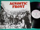 Agnostic Front - One Voice NETHERLANDS 1st press lp 1992 Relativity