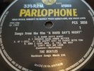 Hard Day's Night MISPRINT 'KNOW' UK LP -1/-2 matrix small STEREO rare Beatles