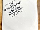 THE ROLLING STONES: LIVE IN NEW YORK MADISON SQ GARDEN JULY '72 LP VINYL RECORD