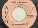 JUAN CORONEL Y LOS PRIMAS - Dando y Recibiendo / GUARACHA RENE SANTOS 45 panama