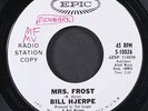 BILL HJERPE: mrs. frost / behind the times EPIC 7