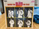 VINTAGE ORIGINAL SEALED PROMO VINYL RECORD HAVING FUN WITH ELVIS ON STAGE RCA