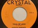 Derrick Harriott - Trial of Love / Day By Day 45 Crystal 1972 Reggae Soul VG mp3