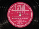 78 RPM -- Lost John Hunter and His Blind Bats, 4 Star 1511 (Sun), E+ Blues