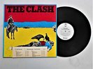 THE CLASH   GIVE 'EM ENOUGH ROPE  RARE WHITE LABEL PROMO LP  JOE STRUMMER  PUNK