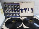 THE BEATLES A HARD DAYS NIGHT & HELP ORIGINAL VINYL LP'S MONO PARLOPHONE