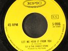 SLY & FAMILY STONE: dance to the music / let me hear it from you EPIC 7