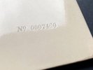 Beatles 7460 LOW NUMBER White Album 1ST UK MONO PRESS No EMI label Spacer EX/EX+